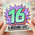 16th Birthday Card, 16 & Bossing Life!