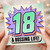 18th Birthday Card, 18 & Bossing Life Card