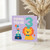 Yippee You're 3 Lion 3rd Birthday Card for Kids - Cute Animal, Cake and Balloons, Age Three