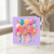 104th Birthday Card, Colourful Balloons and Ribbons Design