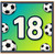18th Birthday Card, Football Design