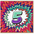 5th Birthday Card, Colourful Comic Burst Design