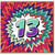 13th Birthday Card, Colourful Comic Burst Design