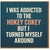 I Was Addicted to the Hokey Cokey Funny Birthday Card - I Turned Myself Around Joke Pun Humour Greeting Card for Friends, Him or Her