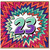 23rd Birthday Card, Colourful Comic Starburst Design