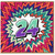 24th Birthday Card, Bold Colourful Comic Burst Design