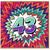 43rd Birthday Card, Colourful Comic Burst Design