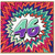 46th Birthday Card, Colourful Comic Burst Design