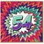 54th Birthday Card, Bold Comic Style Colourful Number 54 Card
