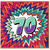 70th Birthday Card, Bold Comic Style 70 Design