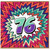 76th Birthday Card, Bold Comic Burst Design