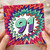 91st Birthday Card, Bold Colourful Comic Style 91 Design