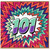 101st Birthday Card, Colourful Comic Burst Design