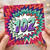 102nd Birthday Card, Colourful Comic Style Starburst Design