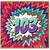 103rd Birthday Card, Bold Colourful Comic Burst Age 103 Card