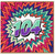 104th Birthday Card, Colourful Comic Burst 104 Design