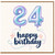 24th Birthday Card