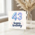 43rd Birthday Card, Happy Birthday Balloon Number 43 Card