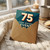 75th Birthday Card - Bold Typography Design, Happy Birthday Seventy Five, Milestone 75 Card for Him or Her