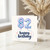 82nd Birthday Card, Happy Birthday Balloon Design