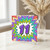 11th Birthday Card, Colourful Comic Style Number 11 Card