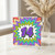 14th Birthday Card, Colourful Retro Comic Starburst Design