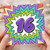 16th Birthday Card, Colourful Retro Comic Style Number 16 Card