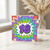 18th Birthday Card, Colourful Comic Style Starburst Design