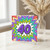 40th Birthday Card, Bold Comic Style Purple 40 Design