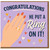 Congratulations He Put a Ring On It Engagement Card - Funny Congratulations Card for Her - Hand with Ring and Hearts Design