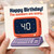 40th Birthday Card, Happy Birthday Funny Retro Computer Card