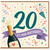 20th Birthday Card, It's Your Birthday Celebration Card