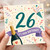 26th Birthday Card, It's Your Birthday Celebration Card
