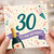 30th Birthday Card, It's Your Birthday Champagne Celebration Card