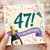 47th Birthday Card, It's Your Birthday!