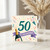 50th Birthday Card, It's Your Birthday Celebration Card with Champagne and Confetti