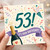 53rd Birthday Card, It’s Your Birthday Champagne Celebration Card