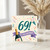 69th Birthday Card, Funny Champagne Celebration Card
