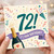 72nd Birthday Card, It’s Your Birthday Champagne Celebration Card