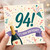 94th Birthday Card, It's Your Birthday Champagne Celebration Card