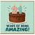 21st Birthday Card, 21 Years of Being Amazing Card