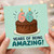 66th Birthday Card, Years of Being Amazing