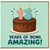 73rd Birthday Card, 13 Years of Being Amazing Card