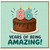 86th Birthday Card, Years of Being Amazing Birthday Card