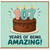 107th Birthday Card, Years of Being Amazing