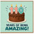 110th Birthday Card, Years of Being Amazing