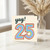 25th Birthday Card, Rainbow Yay Design