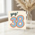 38th Birthday Card, Yay! Rainbow Number 38 Birthday Card