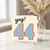44th Birthday Card, Yay! Colourful Rainbow Number 44 Card