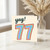 77th Birthday Card, Yay! Rainbow Number 77 Card